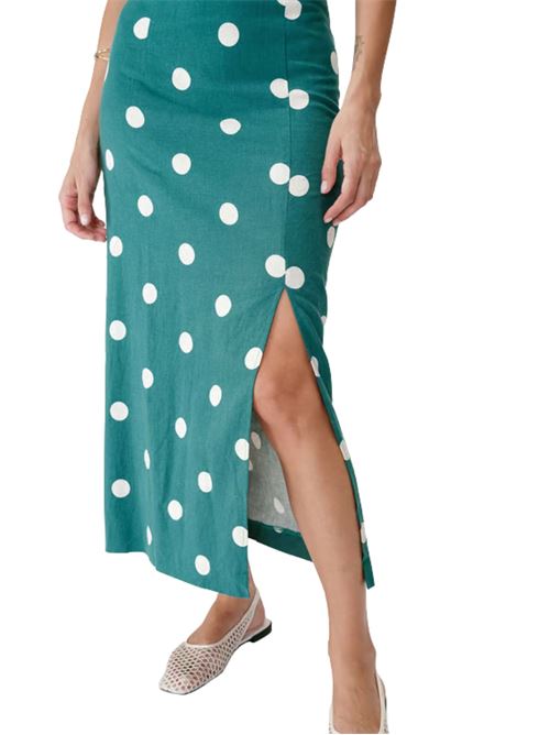 Abito lungo con stampa pois Grace & Mila | SS26210030EMER